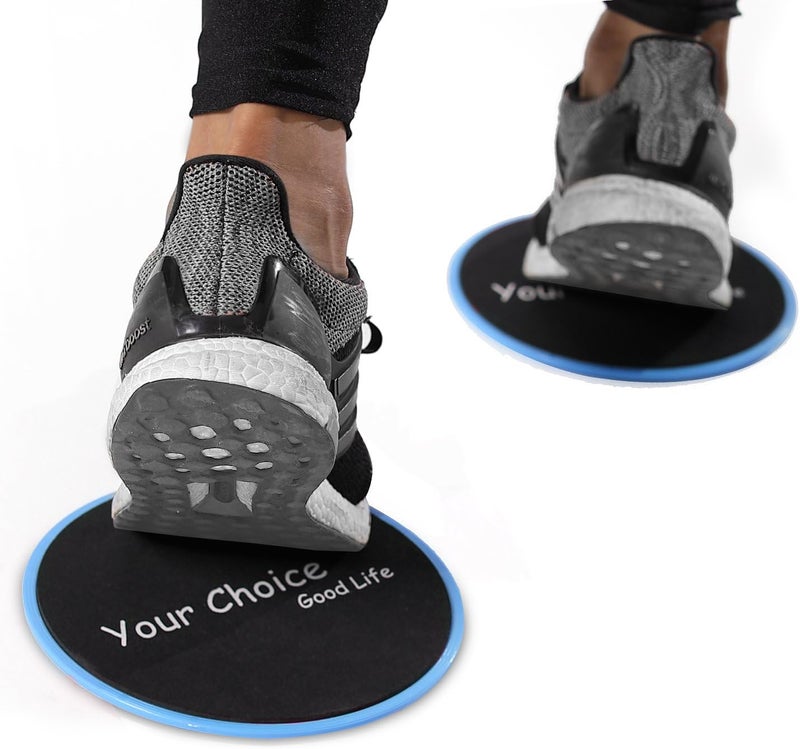 Your Choice Core Sliders - Dual Sided Exercise Gliding Discs for Carpet & Hardwood, 7" Workout Sliders - Image 2